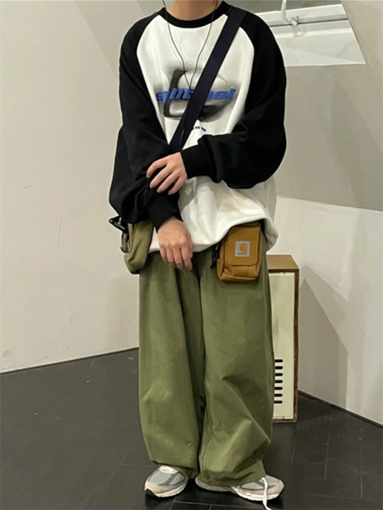 90s Vintage Hoodie Women Hip Hop Streetwear Oversized Sweatshirts Boyfriend Style Harajuku Retro Long Sleeve Pullover