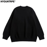 hip hop knitted sweater men winter o neck anime spider web pattern pullover streetwear casual loose sweater warm jumper knitwear - graphic printed hoodie for men and women, soft fleece-lined outerwear, oversized streetwear hoodie