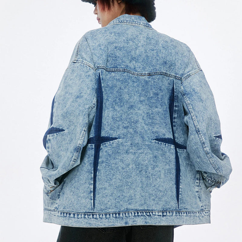 Bomber minimalist high fashion windbreaker vintage hooded