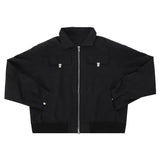 Autumn and Winter Korean Style Season Fashionable Retro Airplane Jacket Men's Loose Street Y2K Niche Shoulder Pad Lapel Jacket