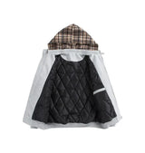 double-layered streetwear hoodie, 2025 trend piece - oversized graphic apparel for edgy looks
