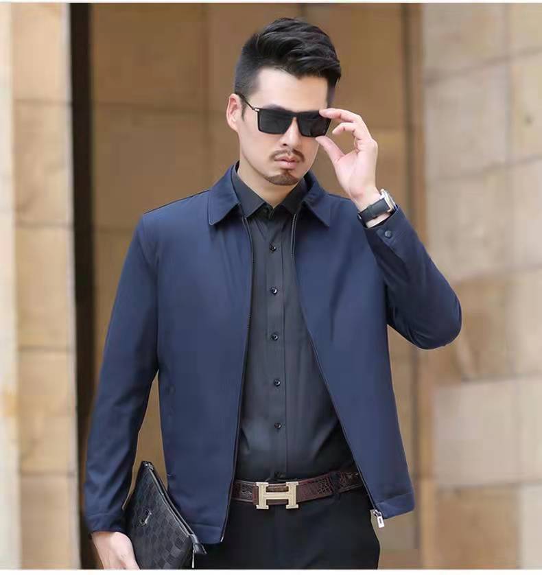 leather panel bomber, high-street look - comfortable cotton fit with bold prints