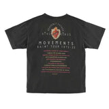 Summer Retro VINTAGE Eye Pattern Printed High-Street Wear Casual Loose Quality T-Shirt Tops For Men