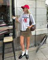 Y2k Graphic tee – Harajuku All Cotton Material Graphic Oversized T Shirts Goth