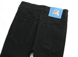fashion ripped patchwork jeans men harajuku streetwear hip hop black jeans trend slim denim pants unique jeans style 348