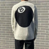 new 2022 men luxury billiards black eight gentleman classic mohair dice knit casual sweaters pullover asian size high drake 20 - unisex casual winter pullover, oversized streetwear hoodie, soft fleece-lined outerwear