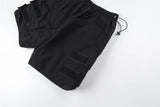 Whoisjacow High Quality 1:1 Men's Workwear hollowed out layered functional sports shorts