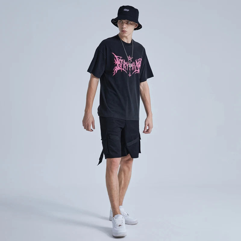 Trapwear Shirt – Rainbowtouches Punk T Shirt 2022 Half Sleeveunisex High Stre – Modern Streetwear for Everyone