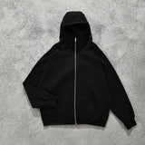 gothic aesthetic drop featuring mens harajuku fire printed hoodies unisex hip hop y2k full zipper sweatshirt streetwear casual hooded warm loose tops hoodies