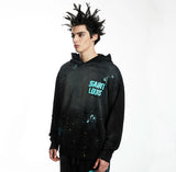 grunge pullover streetwear, modern knitwear, cozy fashion fit, stylish street outfit, modern aesthetic appeal