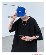 Anime Streetwear top – T Shirt Oversized Cotton Men Fashion Mens Summer Tshirts Ove