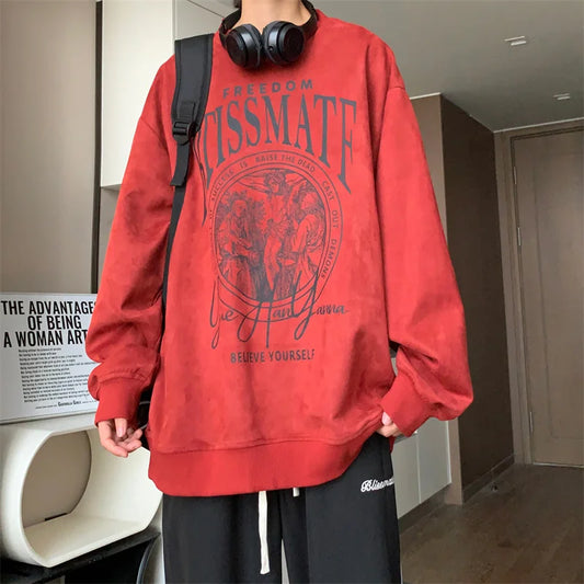 Dystopian city hoodie with futuristic urban appeal