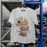 Glitchcore Fashion – High Quality Ih Nom Uh Nit T Shirt Masked Men Letter Printin – Urban Streetwear for Men & Women