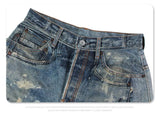 Graffiti splash ink paint baggy jeans