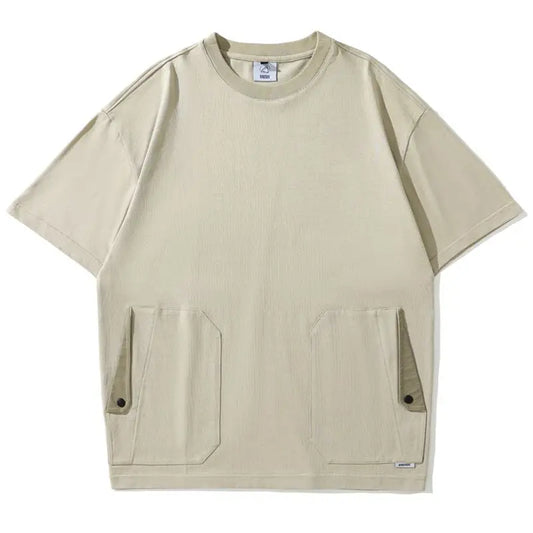 Y2k Crying angel – Mountain Large Pocket Workwear Short Sleeved T Shirts For Me