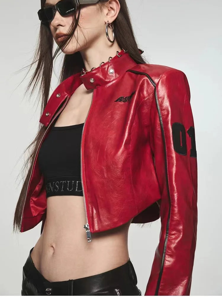 Quilted nan streetwear high fashion bomber vintage