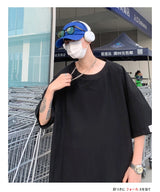 Anime Streetwear top – T Shirt Oversized Cotton Men Fashion Mens Summer Tshirts Ove
