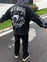 glitchcore angelcore design featuring rainbowtouches man oversized hoodie vintage hip hop fashion printing cool stuff in the winter occident style clothes streetwear