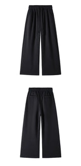men women loose casual streetwear fashion wide leg sport pants jogger sweatpants hip hop trousers baggy pants unique joggers style 1707