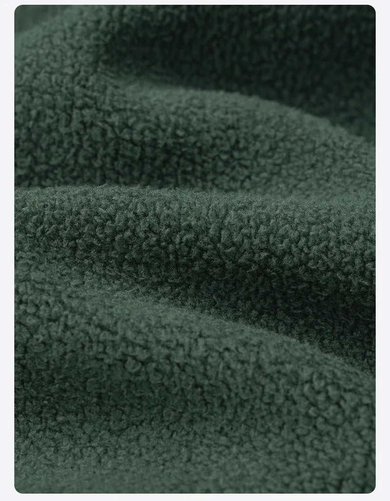 2024 New Autumn And Winter Blue Warm Fleece Fabric Sweatshirt Trendy M