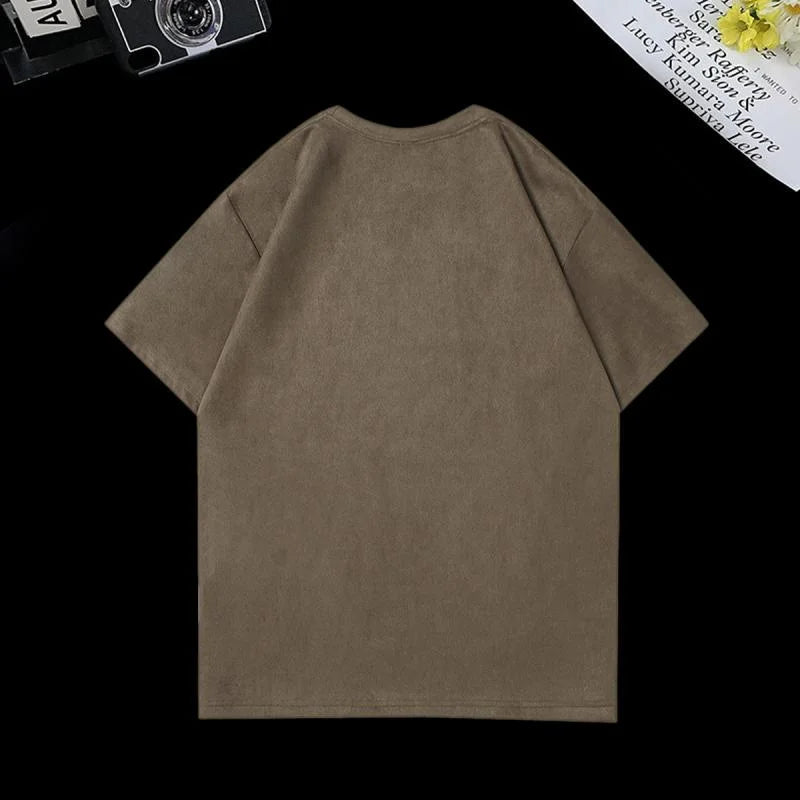 Glitchcore Oversized shirt – I Need Coffee Graphic Print Short Sleeve T Shirts Hombre Y2K