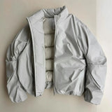 leather varsity coat, fall winter style, men's streetwear fashion, oversized urban jacket, high quality cold-weather coat