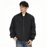 bold graphic winter coat, unisex street style, men's streetwear fashion, trendy oversized fit, urban techwear design, modern 