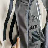 New 2023 Men Under My Car Parka All Track Zipper Casual Mess Inside Windbreaker With Hoody Trench Jackets Coat Outdoor  #A07