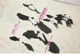 Anime Oversized shirt – Men Short Sleeve T Shirts Shadow Graphic Letter Print Tshirt