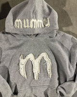 2024 Y2K Street Fashion Loose Hoodie Retro Letter Embroidery Oversized