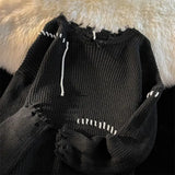 y2k fire graphic sweater, edgy streetwear for bold fashion-forward winter outfits, mens fashion layer for modern streetwear c