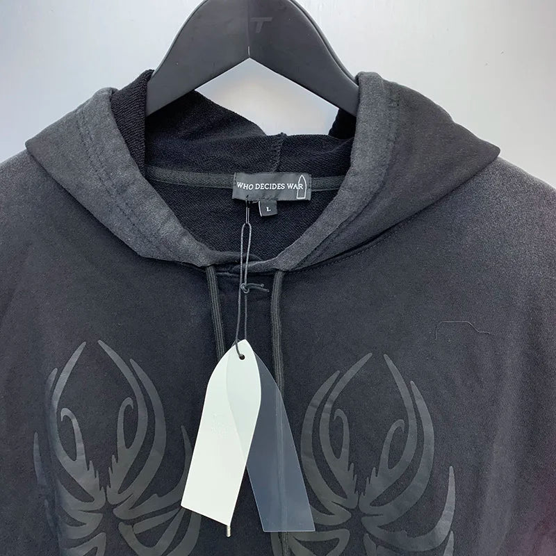 Black Grey Brown Who Decides War Hoodie Men Woman Good Quality Chaopai