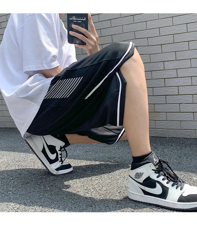 2023 summer new fashion shorts men loose pants shorts korean version all match casual sports pants men boutique clothing unique shorts style 3783