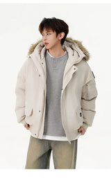 leather varsity coat, fall fit essential - trendy urban streetwear fashion for men and women