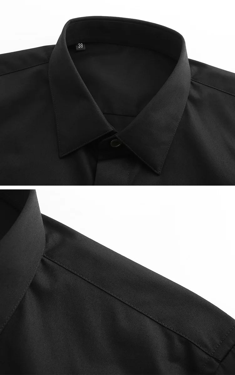 New 2021 Men luxurious Steampunk Skull Monster diamond Fashion Silk Casual Shirts Shirt high Pocket Long-sleeves S 3XL #D279