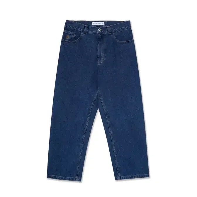 hip hop polar big boy jeans streetwear cartoon embroidery y2k pants vintage blue baggy jeans mens womens high waist wide trouser unique jeans style 5251
