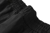 high street zipper pockets vibe style baggy drawstring summer shorts for men straight loose casual knee length pants oversized unique shorts style 4632