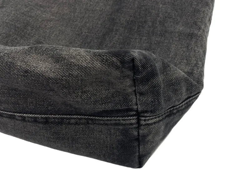 New 2024 Capacity Embroidered Project Messenger Strap Bag Men Women High Quality denimFunctional Shoulder Bags #787