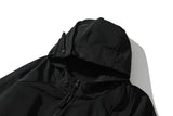 New 2023 Men Raf Technical zip-up Parka Track Zipper Casual Mess Windbreaker With Hoody Trench Jackets Coat #A06