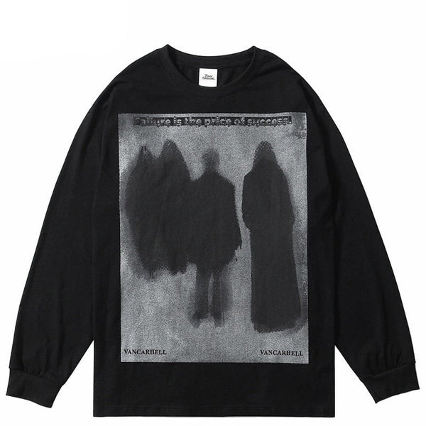 "Ghost Face" Unisex Men Women Streetwear Graphic Sweatshirt Daulet Apparel