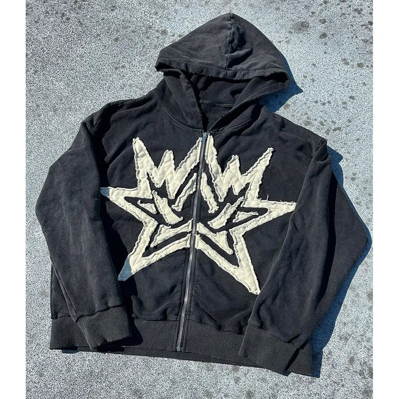 Y2K Womens Mens Hoodies Clothing Long Sleeve Pullover Sweatshirt Streetwear