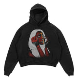 Y2K Womens Top Hoodies Sweatshirt Pullover Oversized Streetwear Vintag