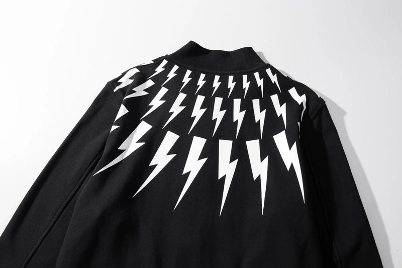 Zip-up hooded vintage minimalist graffiti high fashion
