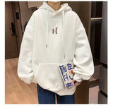 City Boy Oversized Hoodie Sweatshirt Men American High Street Hoodies Funny Streetwear Hip Hop Hoody Mens 2025 Autumn Tracksuit