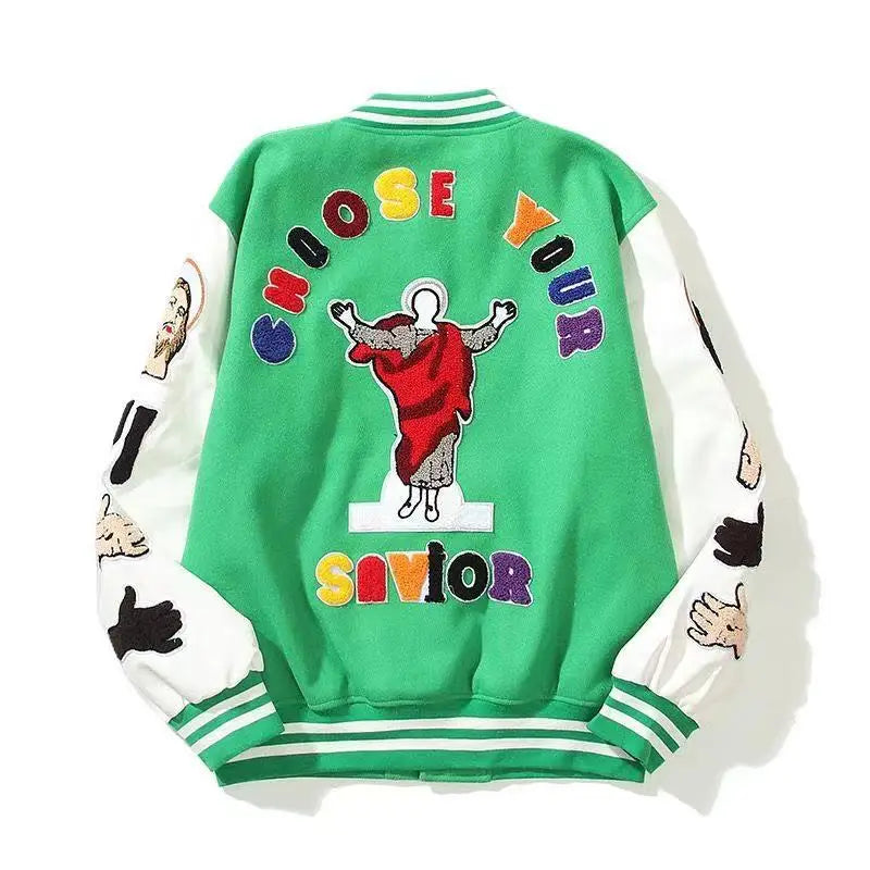 design casual fashion image fit material high 330eaf graphic oversized streetwear - premium solid-color-embroidered-letter-jacket-baseball-uniform-couple-wear-harajuku-style-casual-loose-high-street-y2k-patchwork-jacket wear quality style hop print style hip unisex urban essential everyday streetwear design ID 95d71