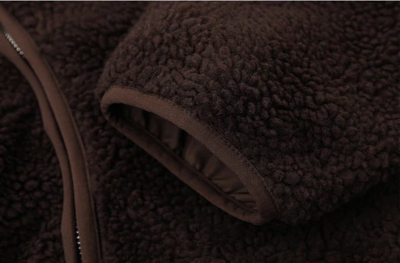 high street fleece hooded jackets and coats new casual warm hoodies hairy curved zipper outerwear streetwear winter men nan j - variant style fa4b19 for streetwear fashion