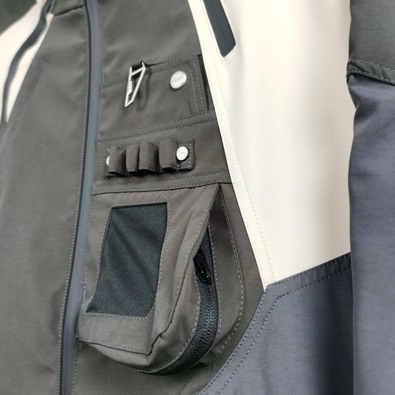 New 2023 Men Under My Car Parka All Track Zipper Casual Mess Inside Windbreaker With Hoody Trench Jackets Coat Outdoor  #A07