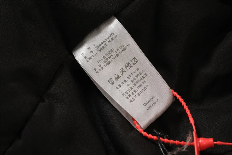 Y2K crying character featuring undermycar 2024s trendy brand high quality color matching printed shoulder padded cotton coat jacket