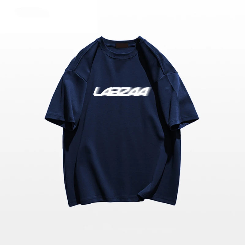 Y2k Chrome print – Summer Creative Letter Printed T Shirts For Men High Street