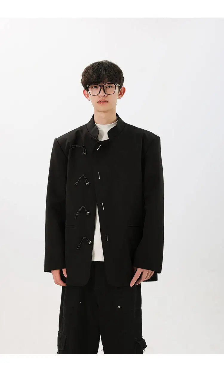 zip-up minimalist jacket, cold-season outfit - oversized graphic apparel for edgy looks